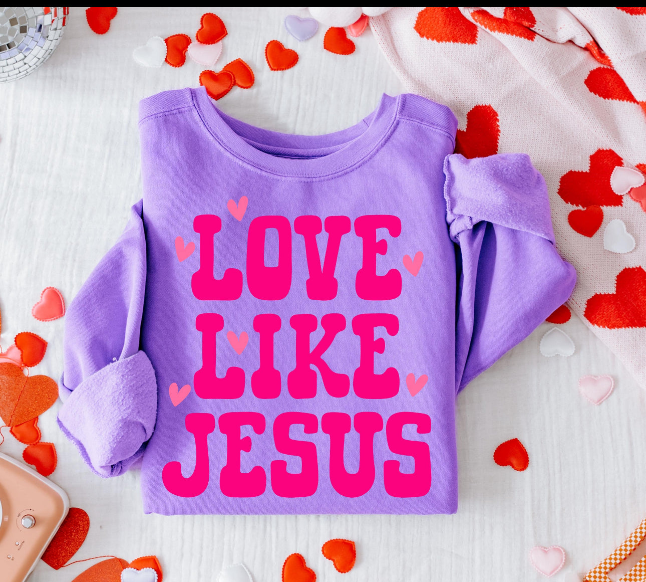 Love like Jesus pink