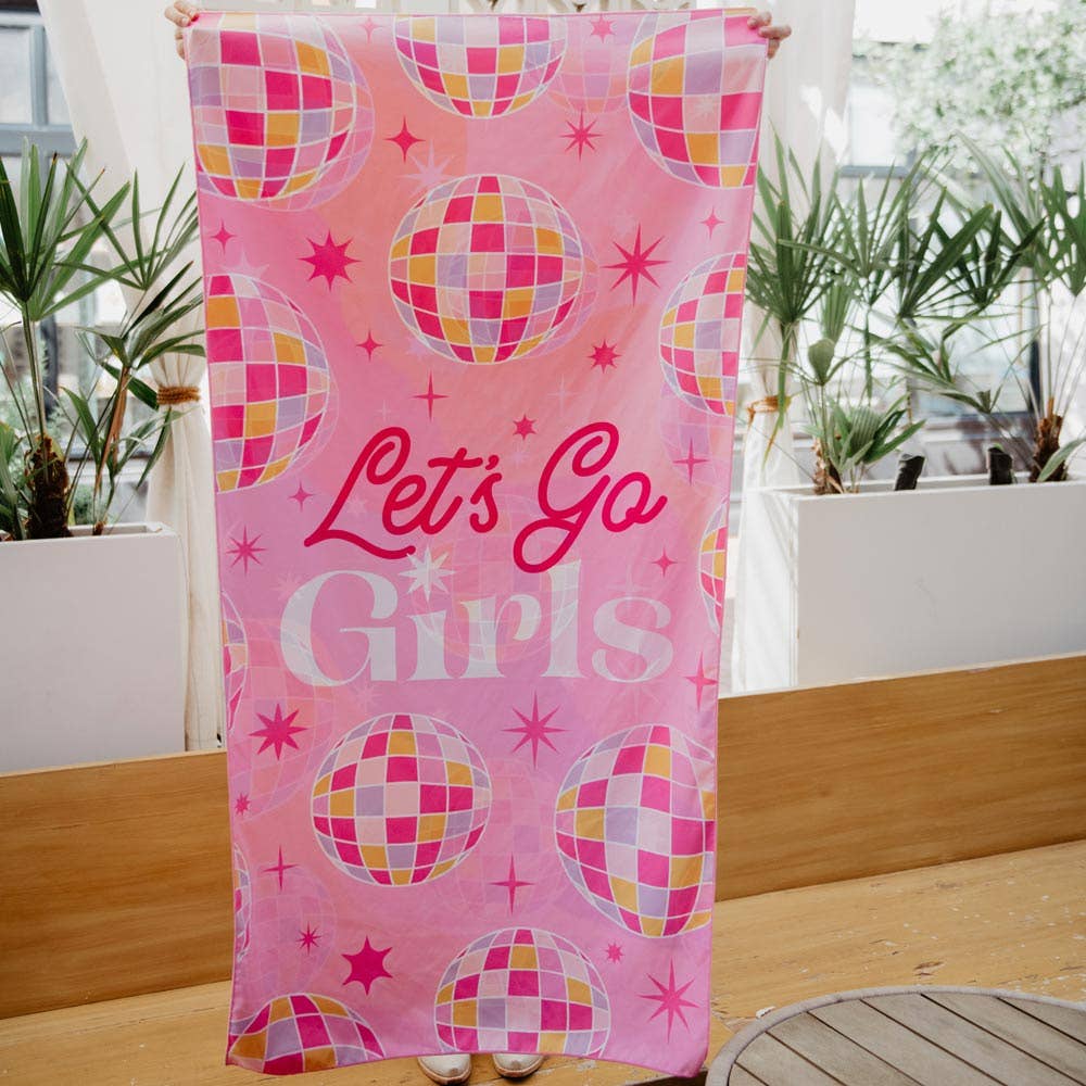 Let's Go Girls Travel Quick Dry Towels