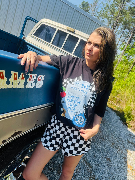 Blue Collar Dollar Graphic Tee