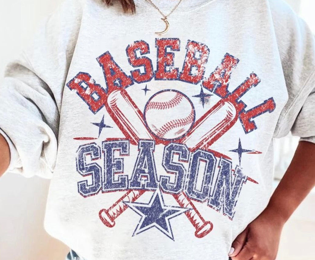 Distressed baseball season