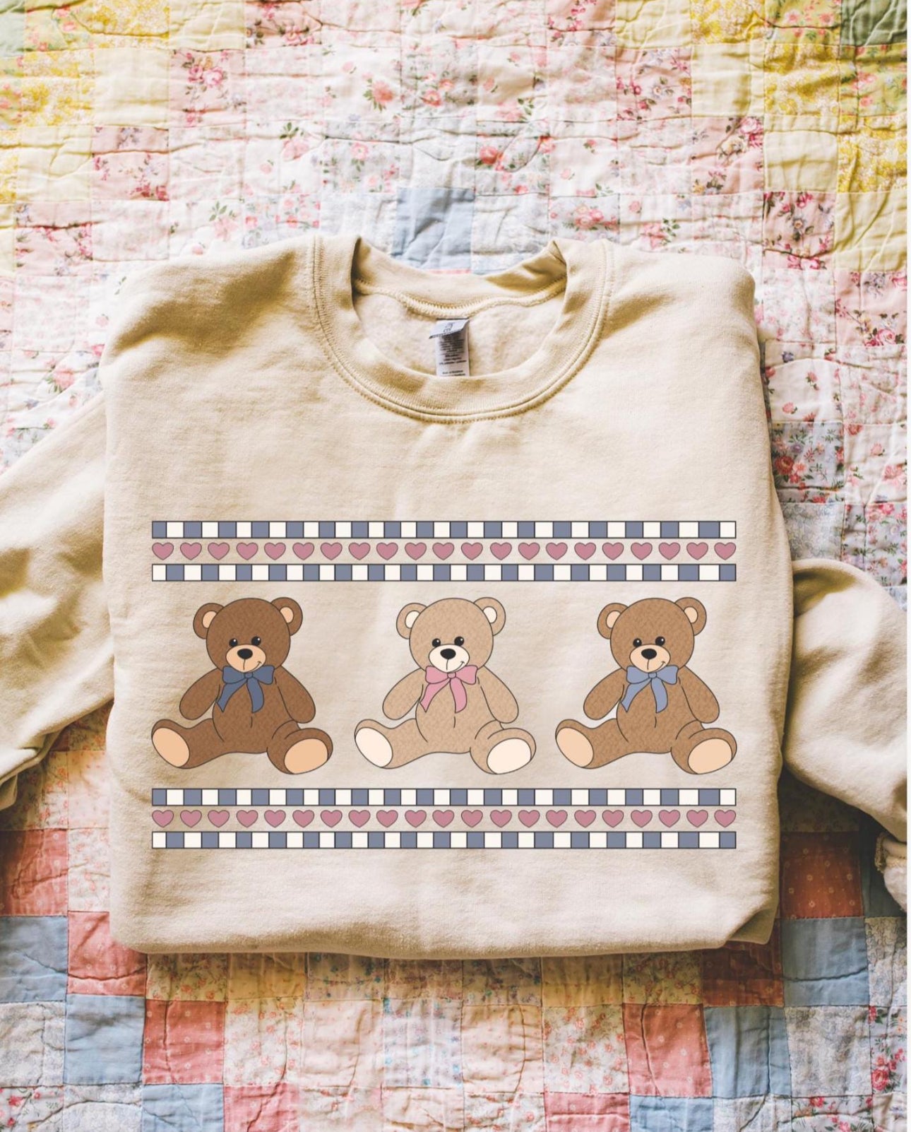 Three vintage bears